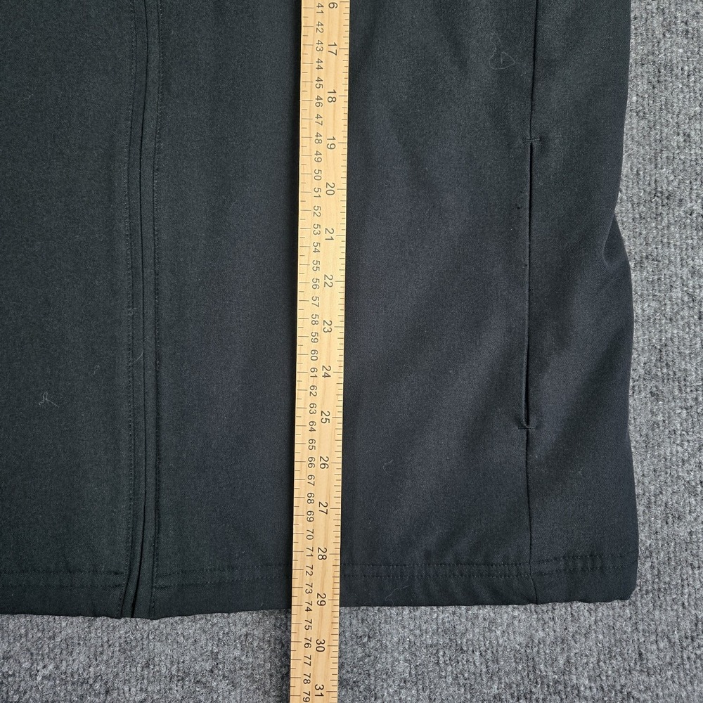 Travis Mathew Mens L Full Zip Gray Black Golf Vest Outerwear Stretch Travel - Picture 8 of 12